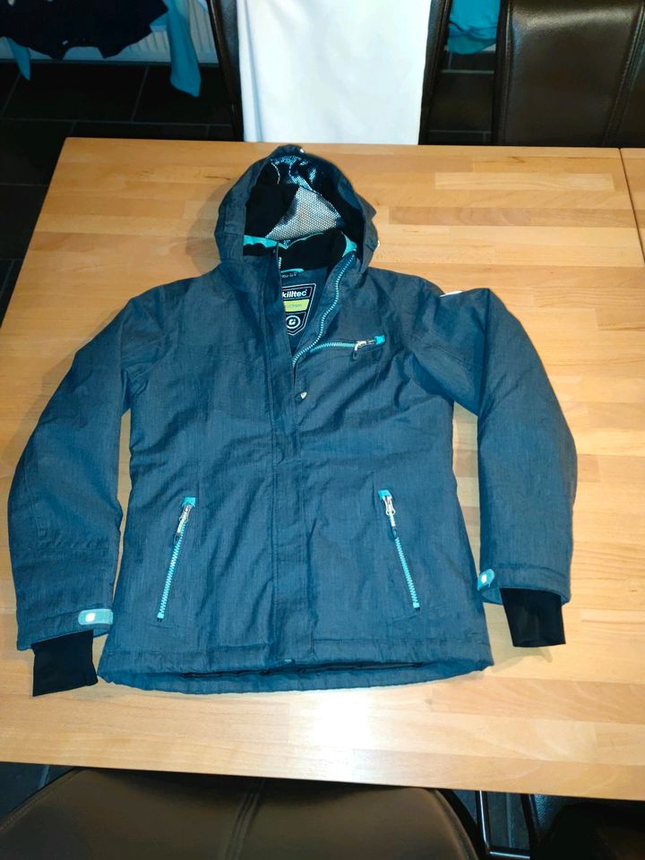 Killtec Winterjacke Skijacke Grau Gr. 152 in Neuenhaus