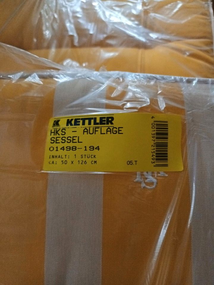 Kettler-Auflagen, neu verpackt in Wuppertal