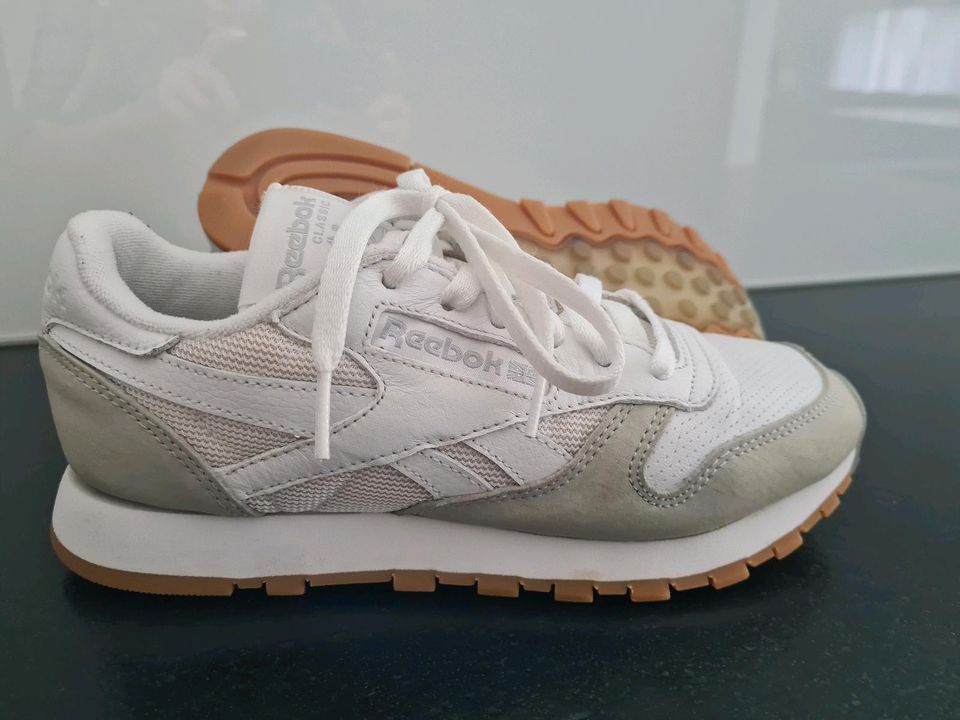 Reebok Sneaker weiß/khaki Damen Gr.37 in Enkenbach-Alsenborn