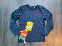 Langarmshirt mit Bart-Simpson-Motiv, Gr. 122 Dortmund - Eving Vorschau