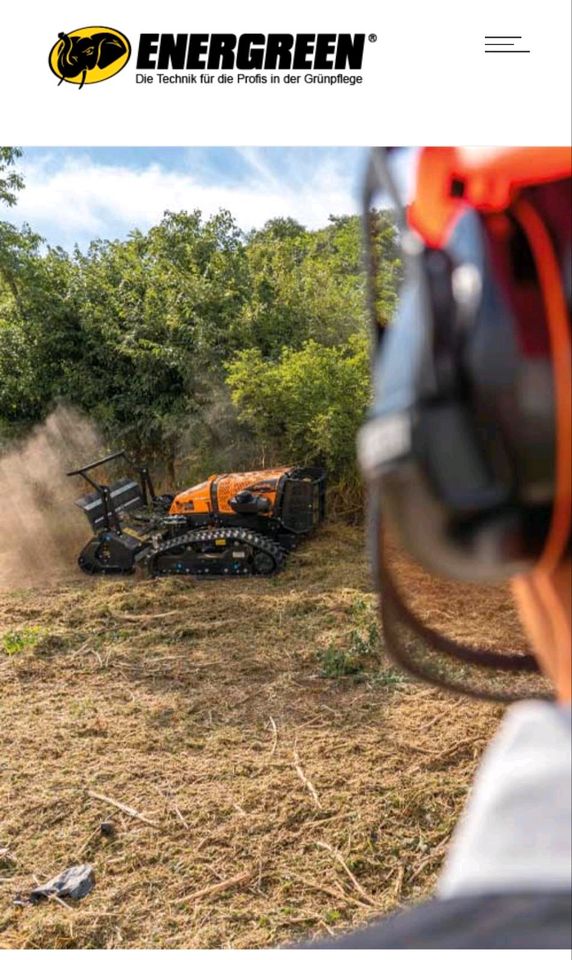 Mähraupe Forstmulcher zu vermieten in Hermeskeil