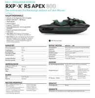 Seadoo RXP-X 300 APEX NEU Rheinland-Pfalz - Föhren bei Trier Vorschau
