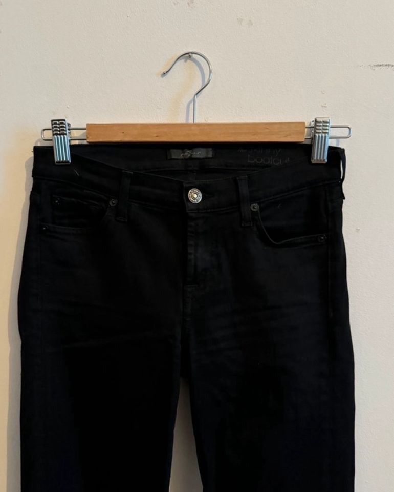 7 for all mankind Jeans schwarz Skinny Bootcut in München