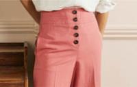 NEU - Wunderschöne High Waist Hose von Boden Gr 38 R - Koralle Nordrhein-Westfalen - Detmold Vorschau