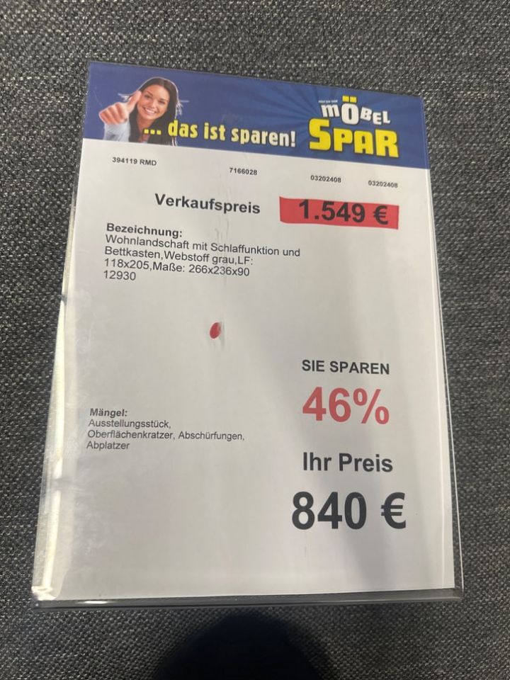 Ecksofa Sofa Couch statt1549€ in Leipzig