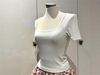Square Neck Top weiß Nordrhein-Westfalen - Schwerte Vorschau