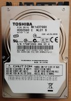 160 GB Toshiba Festplatte 2,5“ Hessen - Reinheim Vorschau