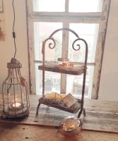 Etagere Zinkoptik  ♡ Shabby Chic ♡ Windlicht Niedersachsen - Südbrookmerland Vorschau