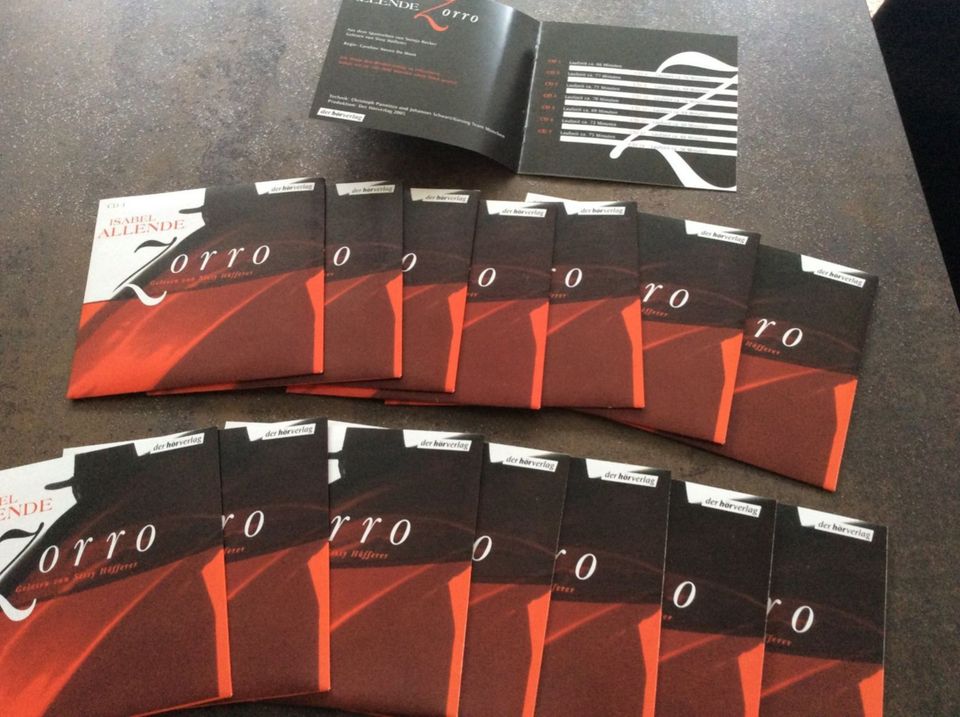 Hörbuch Zorro, 14 CDs in Würselen