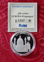 Silber- Gedenk- Münze Europa 1996 Österreich Berlin - Köpenick Vorschau