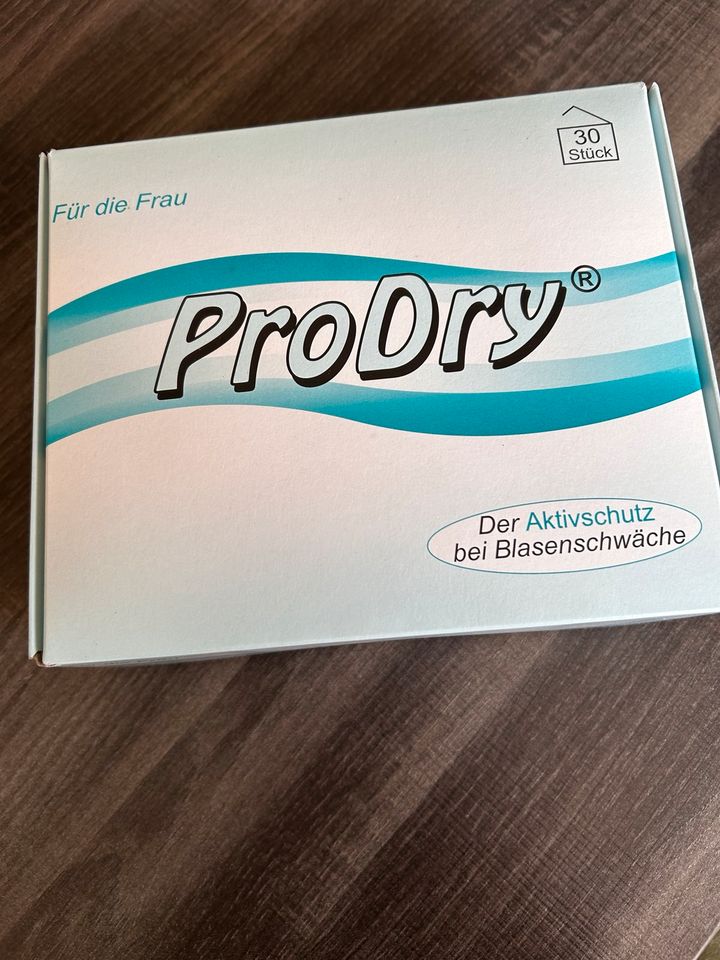 Pro Dry Aktivschutz für Blasenschwäche in Dortmund