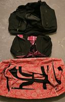 3 Reisetaschen, Sporttaschen, schwarz, violett, pink Niedersachsen - Stuhr Vorschau