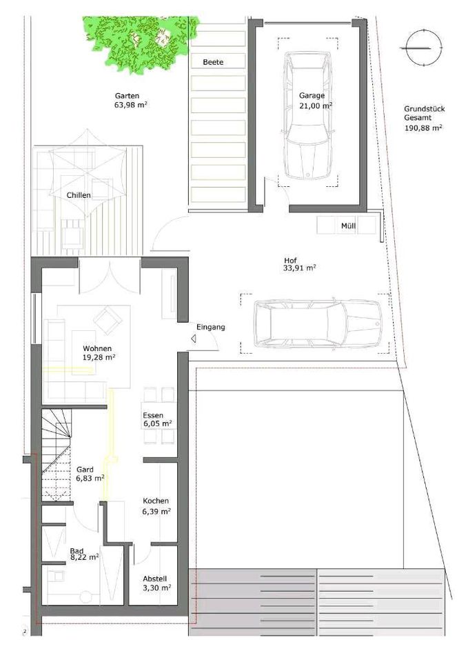 Verkaufe Haus+Grundstück einer noch zu vermessenden Teilfläche in Neudietendorf