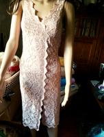 Sommerkleid Gr.34 Kleid Marke Heine echte Spitze unterlegt  Rosé Bayern - Tröstau Vorschau