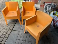 3 Stühle Philip Starck „Toy“ für Driade, orange, Kunststoff Köln - Rodenkirchen Vorschau