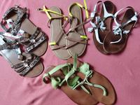 4er Set Sandalen  Gr. 40 Sachsen - Limbach-Oberfrohna Vorschau