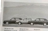 Golf II GTI G60 + Golf II GTI 16V + Golf II GTI Test von 1990 Nordrhein-Westfalen - Leverkusen Vorschau
