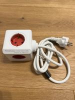 Roter PowerCube Steckdosenleiste mit Verlängerungskabel USB Bayern - Gröbenzell Vorschau