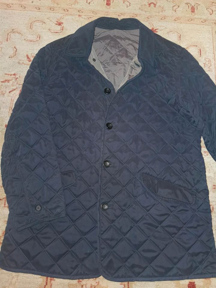 Allegri Herren Steppjacke no Barbour blau Gr. 52 54 in Hürtgenwald