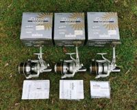 3× Daiwa Emblem Exceler 5500 Angelrollen mit OVP Karpfenrolle TOP Niedersachsen - Bad Bentheim Vorschau