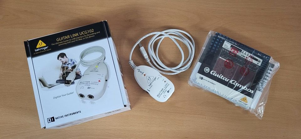 Behringer UCG102 Guitar Link USB Audio Interface in Marsberg