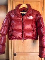 The North Face cropped Daunenjacke in rot - Nuptse 700 Schleswig-Holstein - Schleswig Vorschau