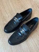 Louis Vuitton Herren Schuhe Schwarz Lackschuhe Major Loafer 43,5 Hessen - Marburg Vorschau