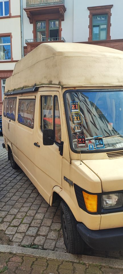 Oldtimer MB 207D Westfalia + Ersatzmotor + viele Ersatzteile in Frankfurt am Main