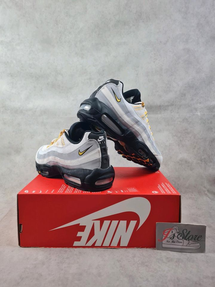 **NEU**|Nike Air Max 95|White/Tour Yellow-Black|Gr.45 in Frechen