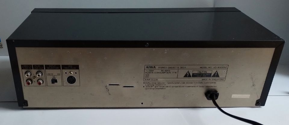 Cassettendeck Aiwa AD-WX505, Kassette Deck in Dresden