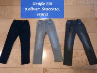 Jeans/Hose Größe 116 Esprit, s.oliver, staccato Bayern - Güntersleben Vorschau