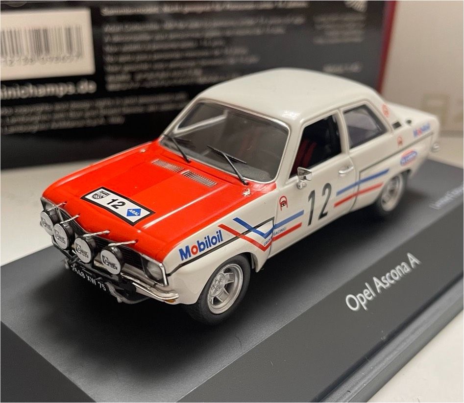 SCHUCO Greder Racing Opel Ascona-A Rallye 1:43 Modellauto in Hamburg