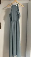 Türkis / grau-blau langes Kleid | perfekt für Hochzeiten Bayern - Dachsbach Vorschau