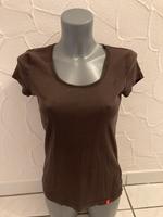 edc by Esprit T-Shirt Oberteil Damen Gr M Kurzarm Braun Nürnberg (Mittelfr) - Aussenstadt-Sued Vorschau