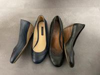 2x Görtz Schuhe Keilabsatz Echtleder gr. 37 blau und schwarz Baden-Württemberg - Fellbach Vorschau
