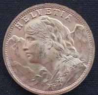 Goldmünze 20 Franken Schweizer Vreneli 1947 Hessen - Schmitten Vorschau