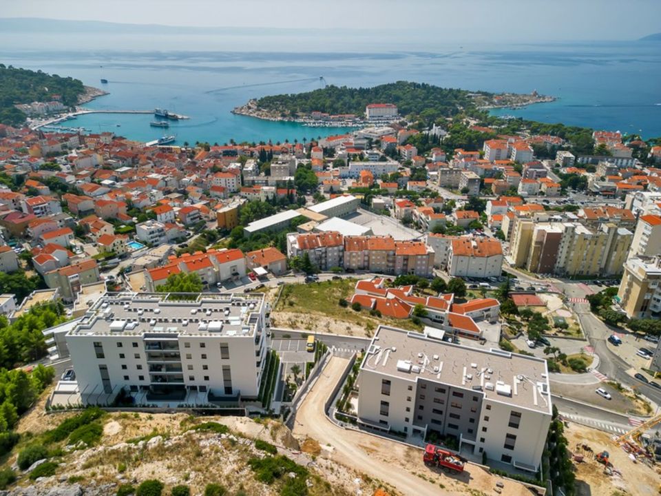 Kroatien, Dalmatien, Makarska: Hochwertige Neubau Appartements mit Meerblick - Immobilie A3297 in Rosenheim