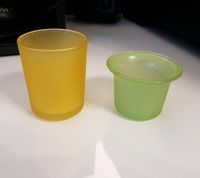 Teelichthalter gelb & grün Bayern - Allersberg Vorschau