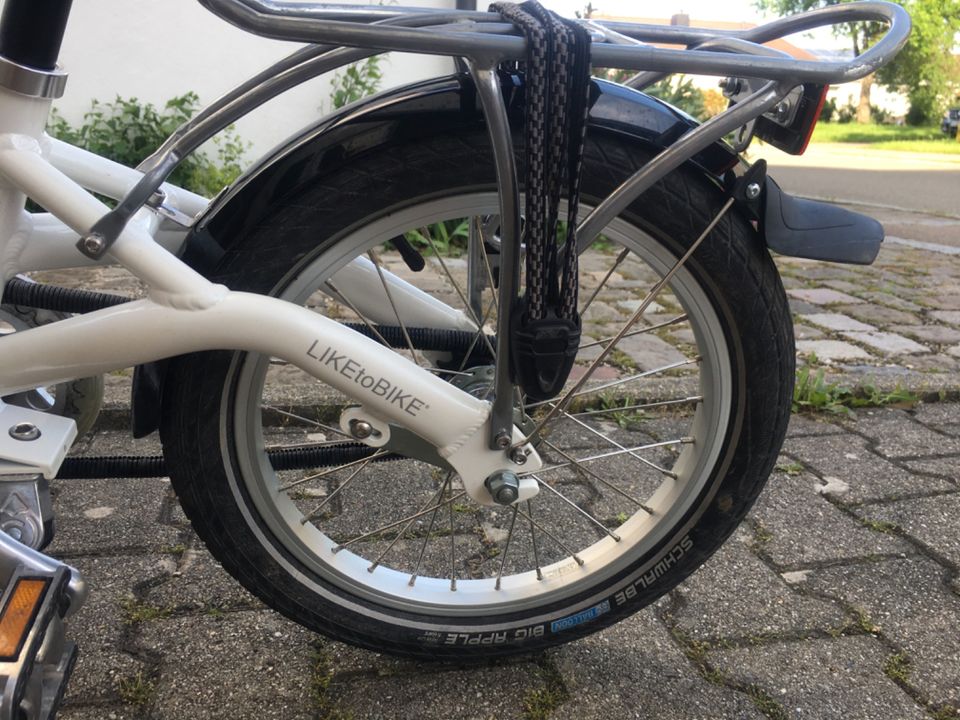 KOKUA LIKEtoBIKE 16" Kinderfahrrad Perlmutt Weiß (mit Rücktritt) in Kusterdingen