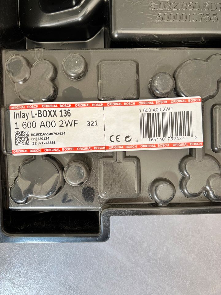 Original Bosch Inlay für L-Boxx 136 für Akku Bohrmaschine Einlage in Darmstadt