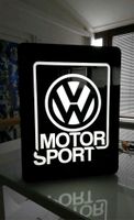 VW Motorsport Leuchtreklame Westerwaldkreis - Heiligenroth Vorschau