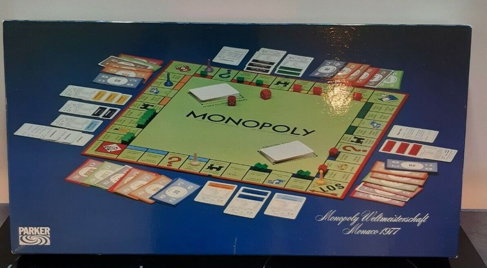 Monopoly Weltmeisterschaft Monaco 1977 *Guter Zustand* in Berlin