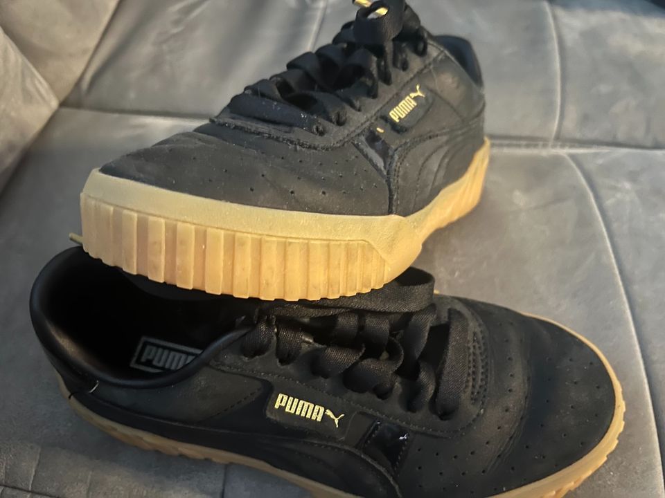 ❣️ NEUw. schwarze Puma Cali Schuhe * Sneaker Gr. 37 ❣️ in Vogt