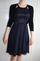 Kleid Ball Abikleid festlich blau, mit Bolero, Vera Mont, Gr. 32 Hessen - Wildeck Vorschau
