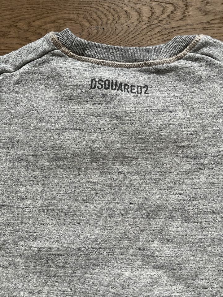 DSQUARED2 XL Sweatshirt grau wie neu Herren Original in Bocholt