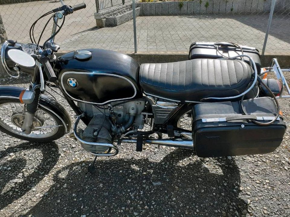 BMW Motorrad  r 60/5 Baujahr  1973 in Mittelneufnach