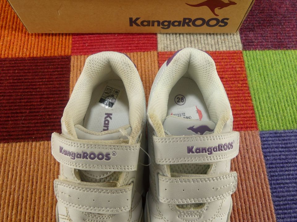 Restposten Kangaroos Mädchen Sportschuhe Sneakers, B-Ware, Gr. 28 in Wuppertal