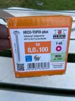 Heco topix plus 8,0 x100 A2 PV Schrauben Duisburg - Duisburg-Süd Vorschau