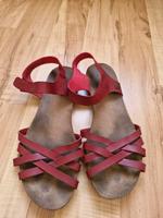 Mustang Sandalen Gr. 41 rot Brandenburg - Eberswalde Vorschau