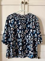 Cecil Bluse M Leoprint dunkelblau Nordrhein-Westfalen - Lage Vorschau